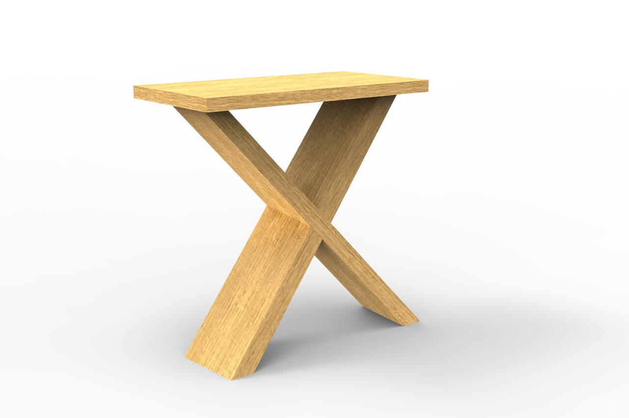 Tischgestelle aus Holz Madrid