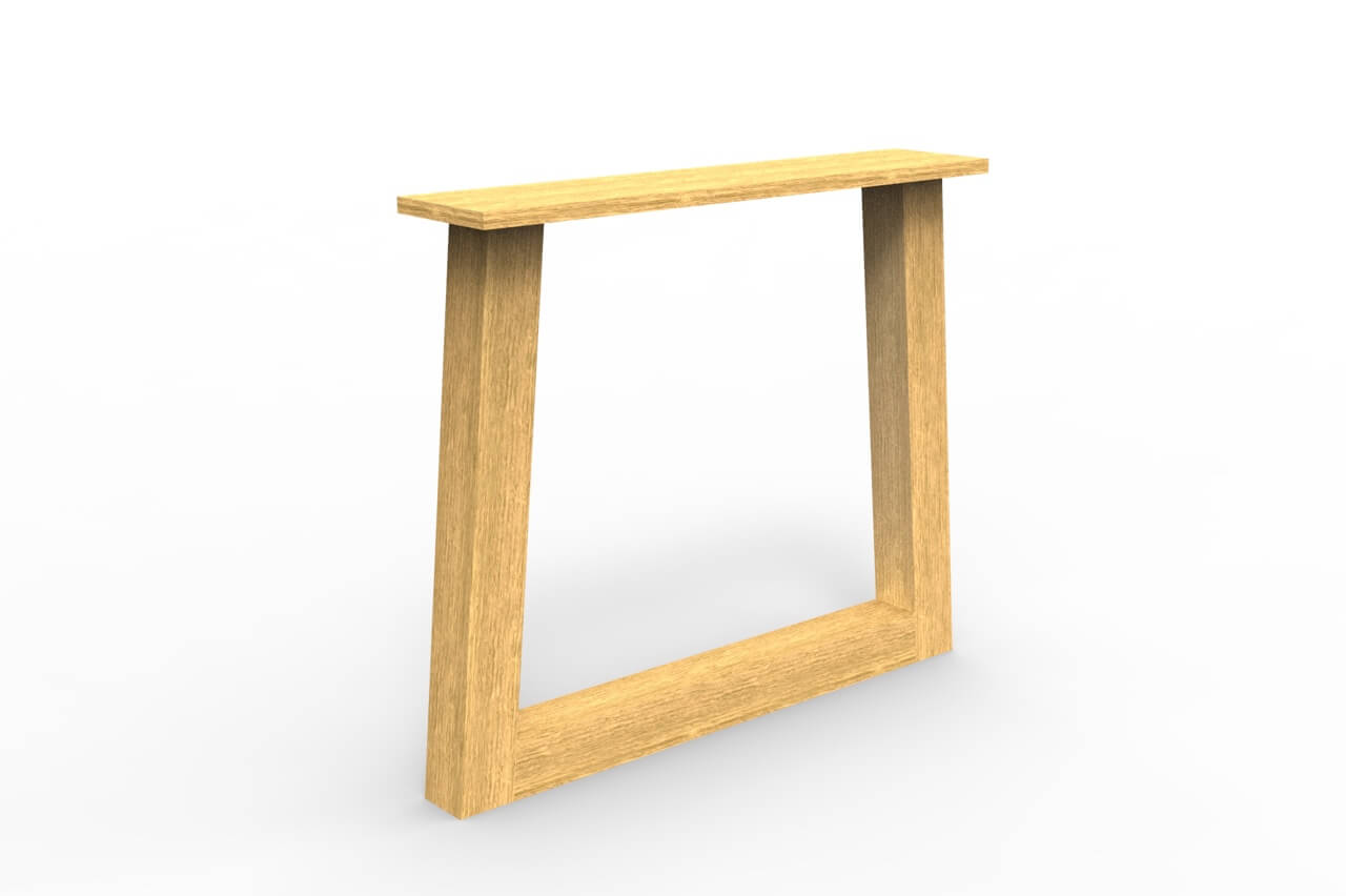 Tischgestelle aus Holz Rome