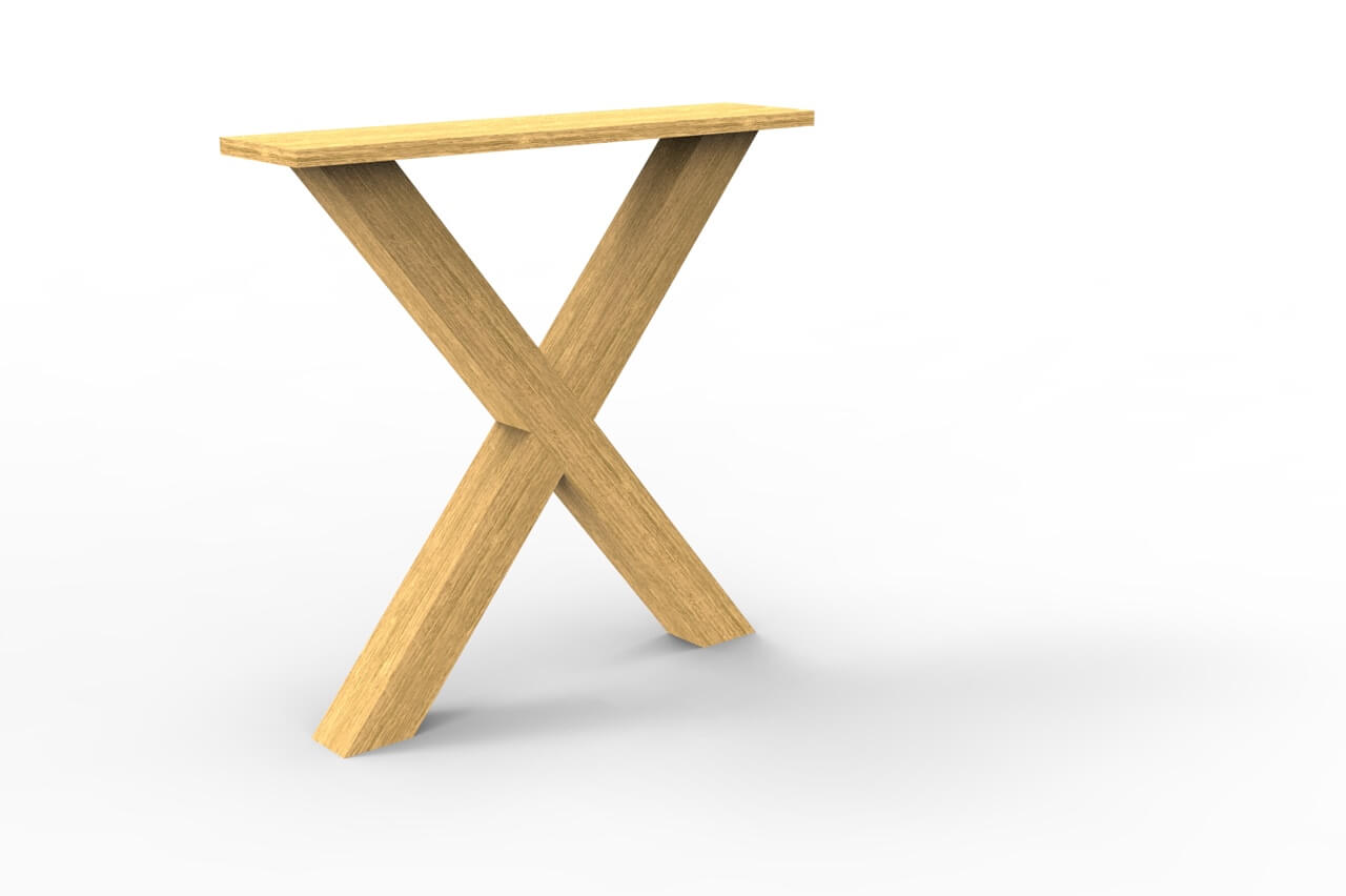 Tischgestelle aus Holz Xanten