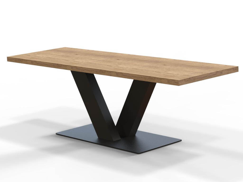 Tischgestell aus Stahl Borne