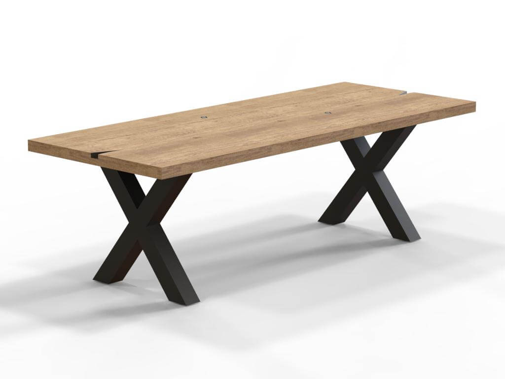 Tischgestell aus Stahl Delden