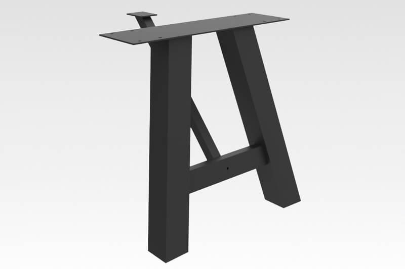 Tischgestell aus Stahl Fleringen