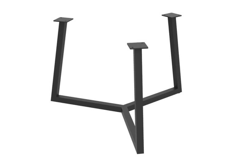 Tischgestell aus Stahl Hertme