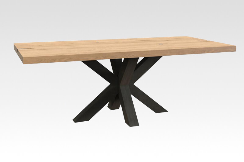 Tischgestell aus Stahl Markelo