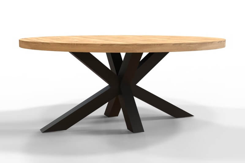 Tischgestell aus Stahl Markelo 1500