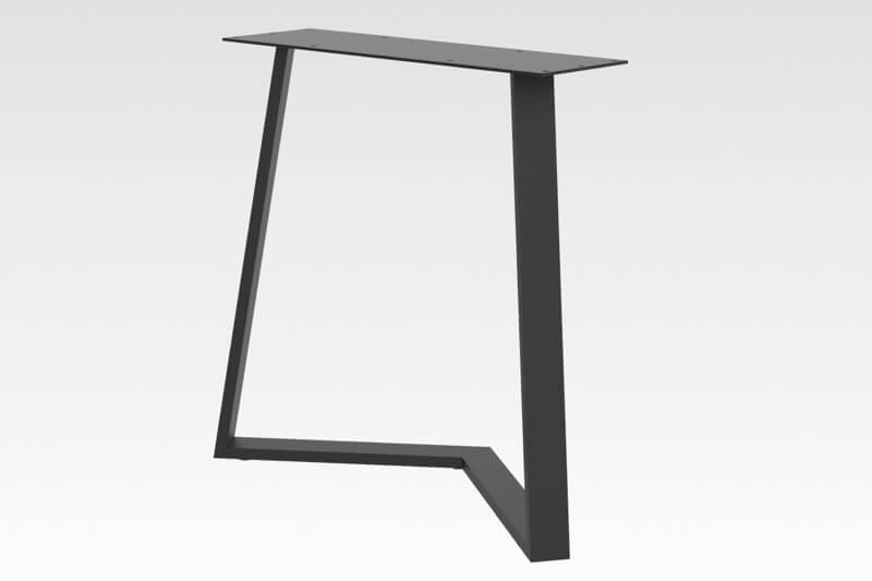 Tischgestell aus Stahl Rossum
