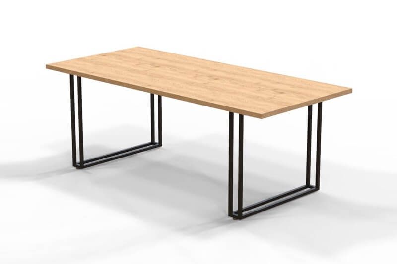 Tischgestell aus Stahl Wierden